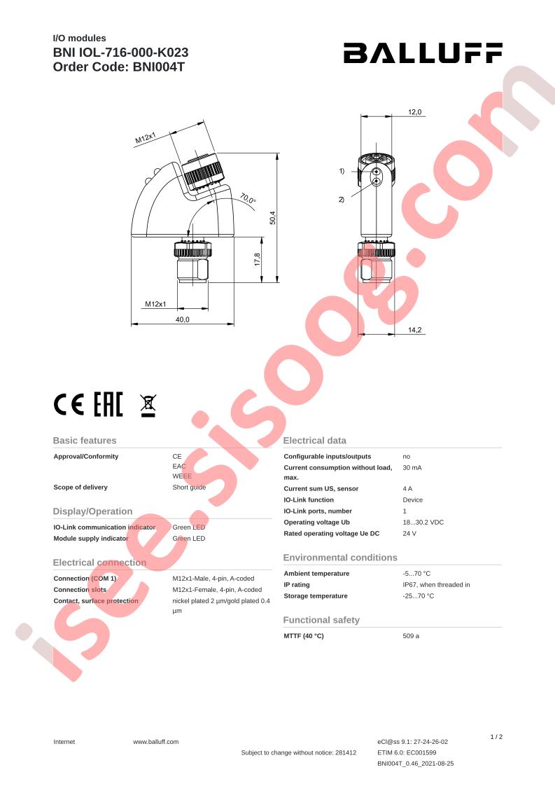 BNIIOL-716-000-K023