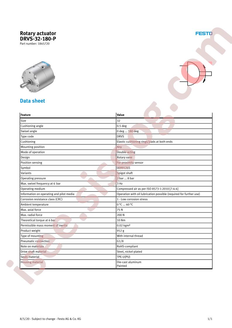 DRVS-32-180-P
