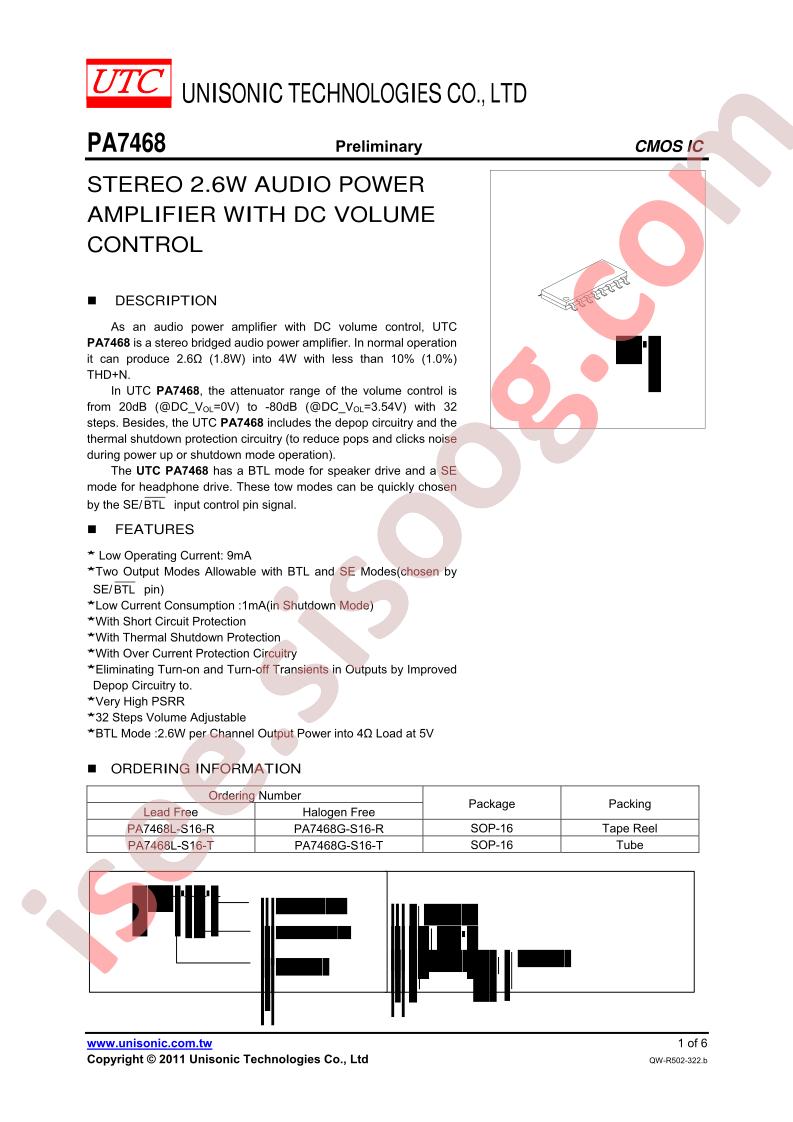 PA7468G-S16-R