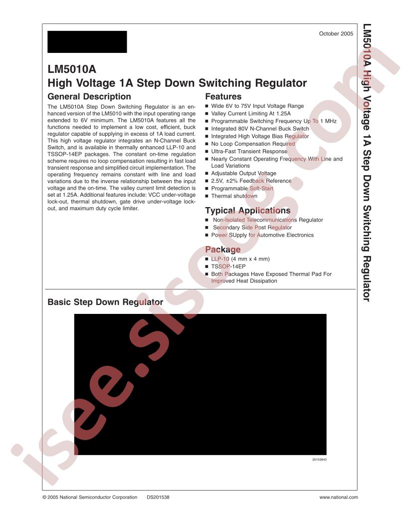 LM5010A