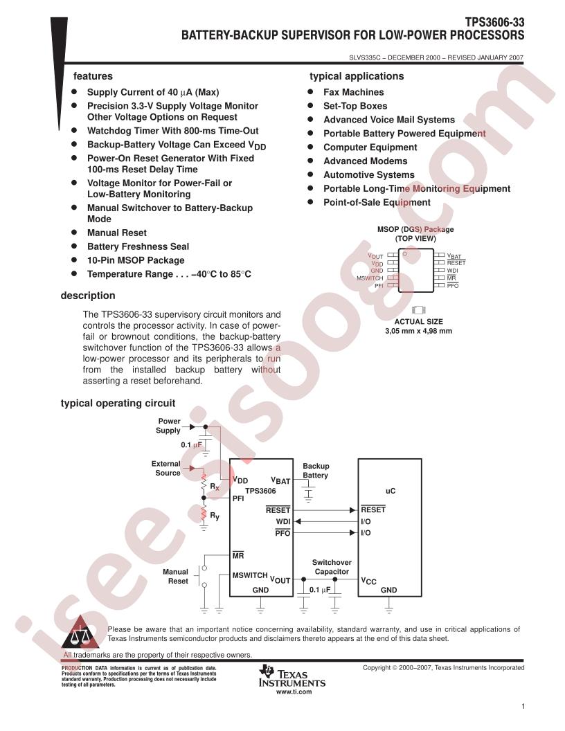 TPS3606-33