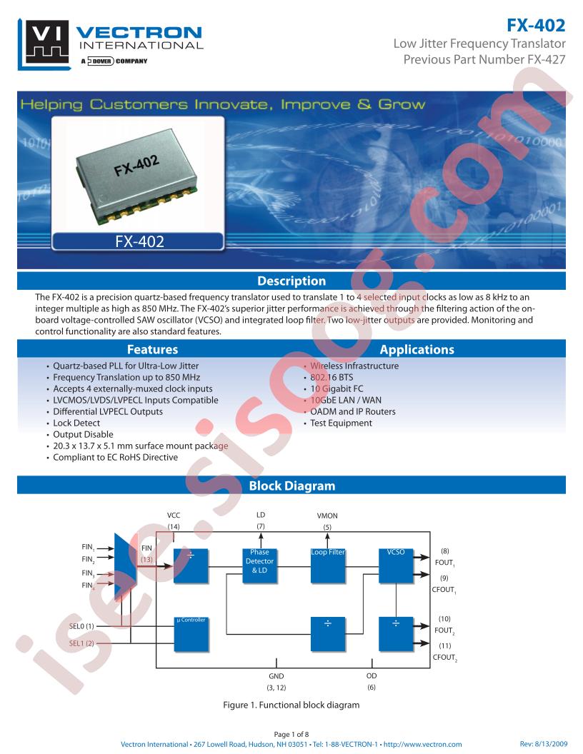 FX-402-ECE-KA