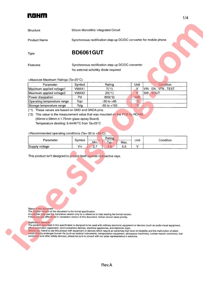 BD6061GUT