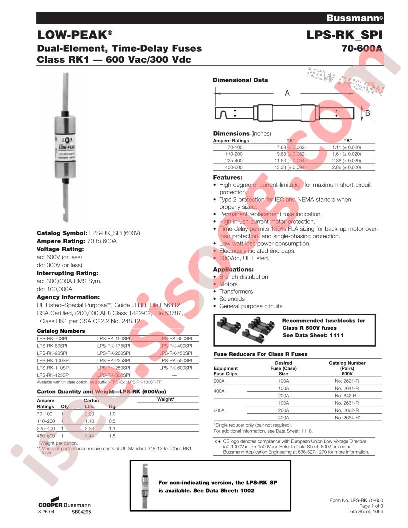 LPS-RK-70SPI