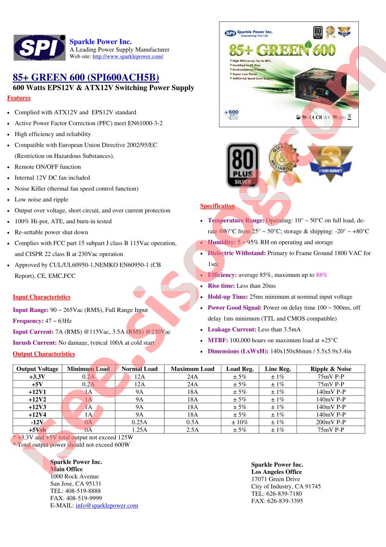 SPI600ACH5B