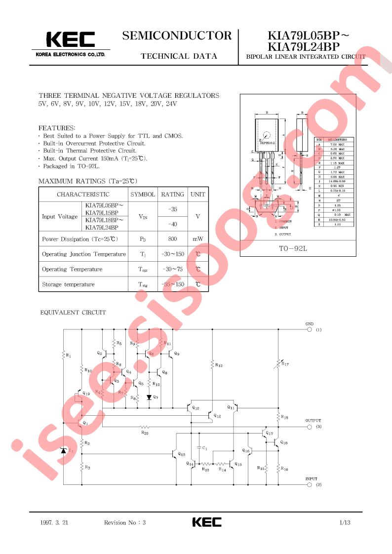 KIA79L05BP