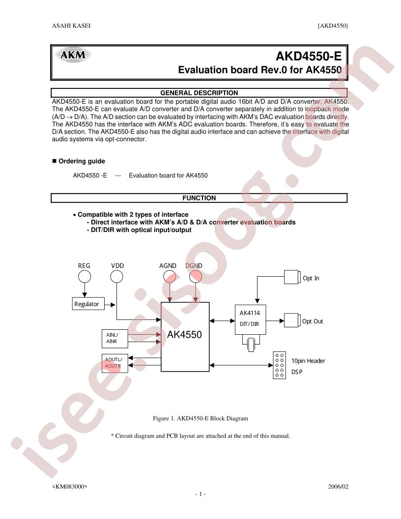 AKD4550-E