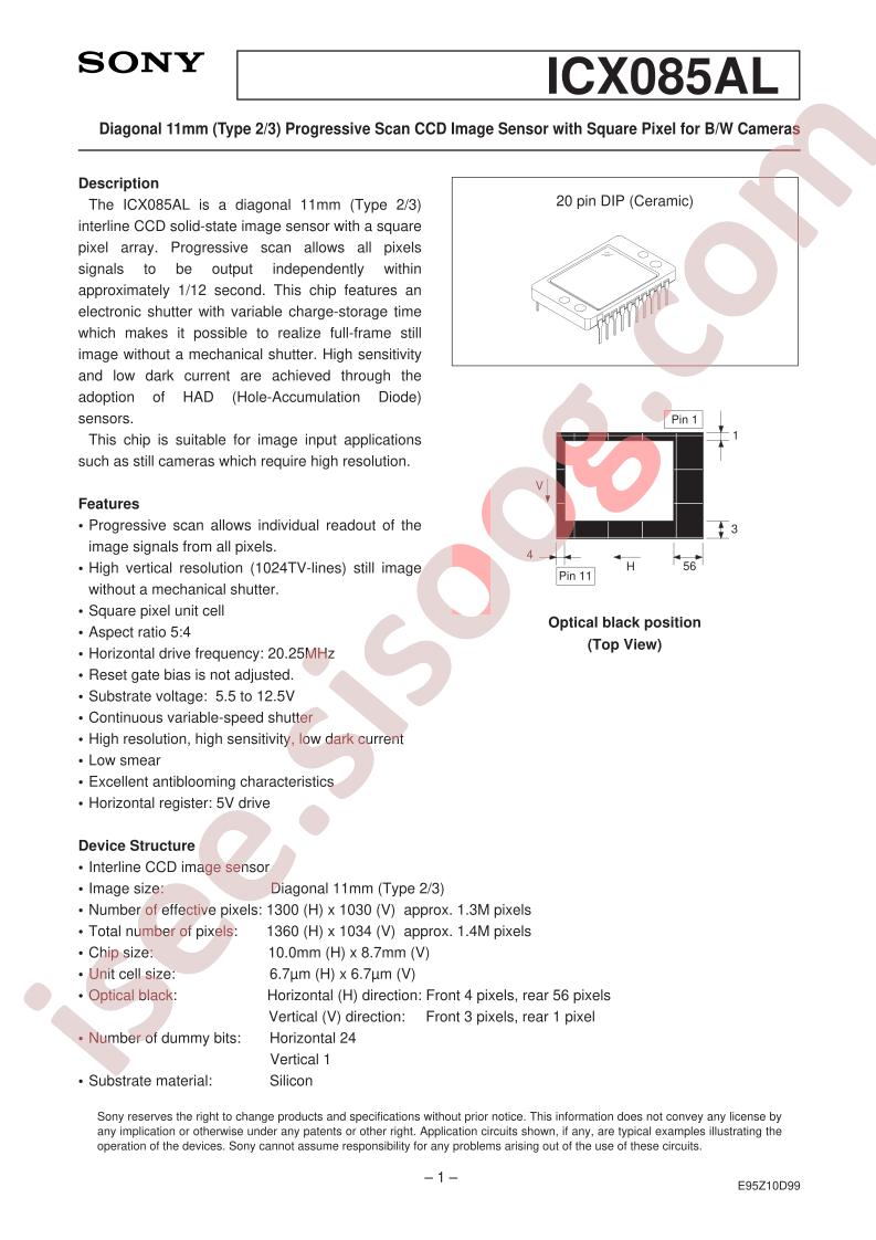 ICX085AL