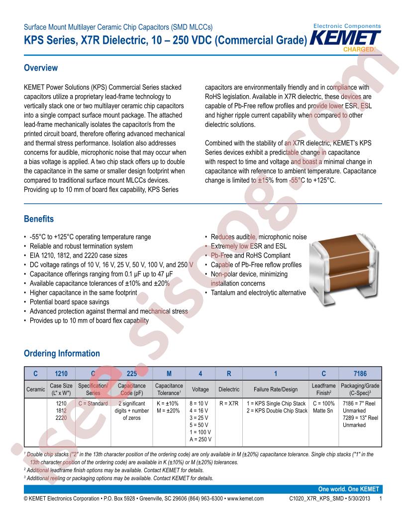 C2220C105MAR2CAUTO