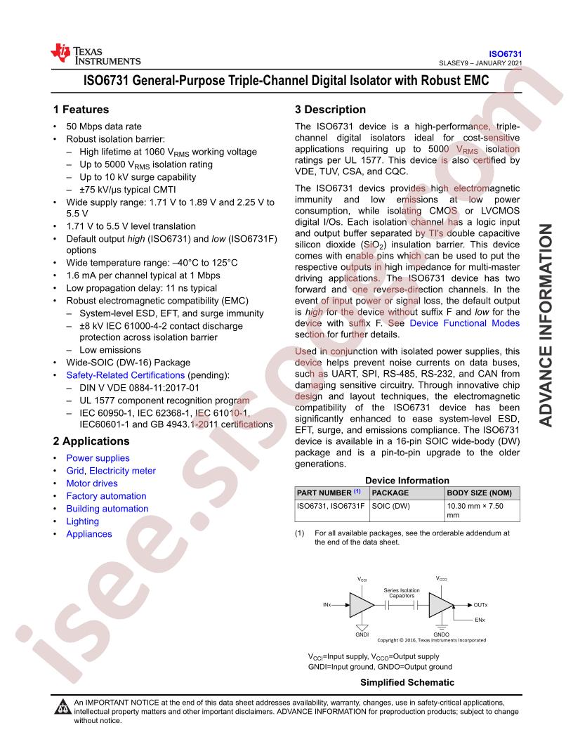 ISO6731DWR