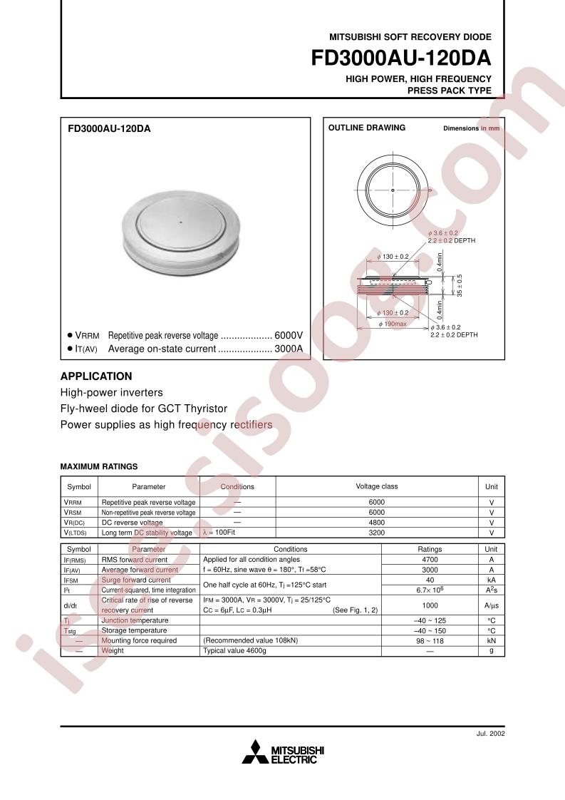FD3000AU-120DA
