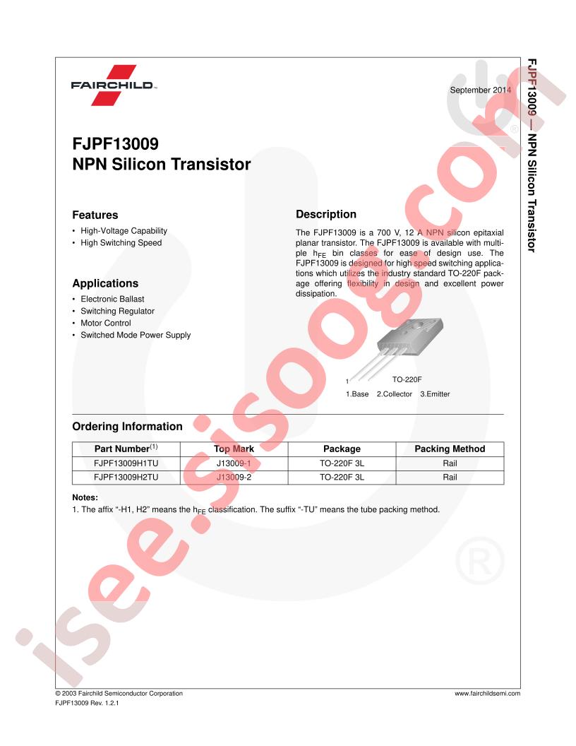 FJPF13009H1TU