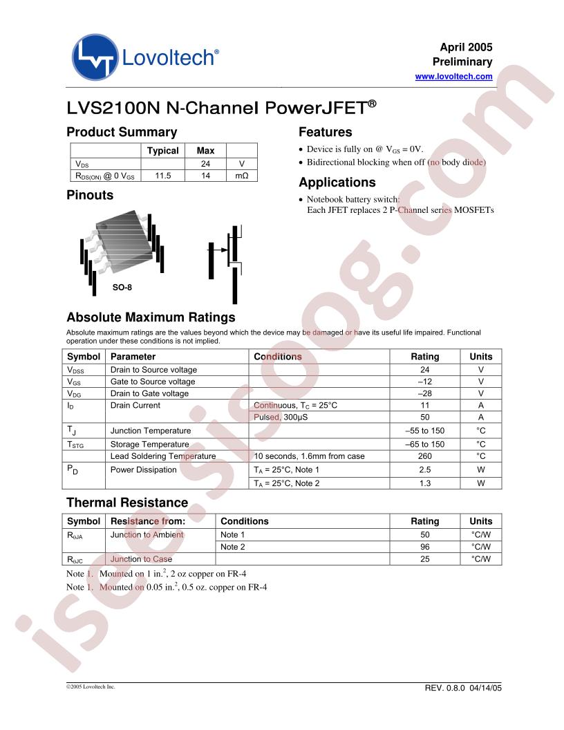 LVS2100N
