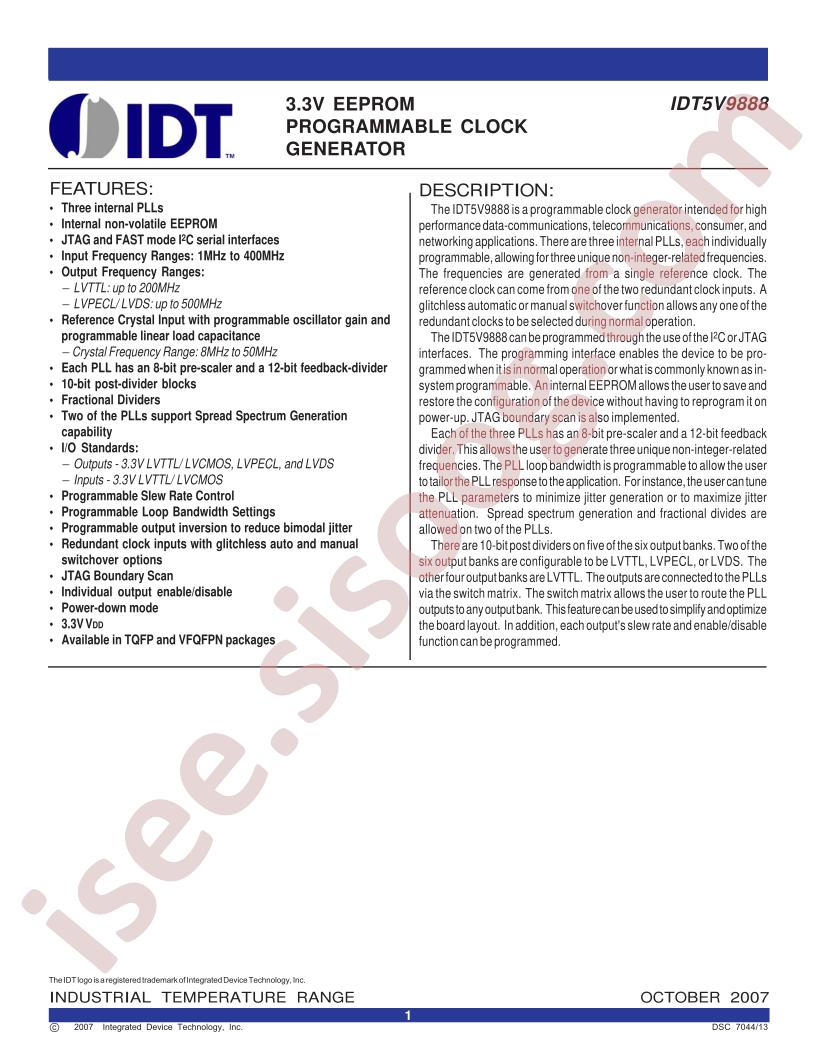 IDT5V9888