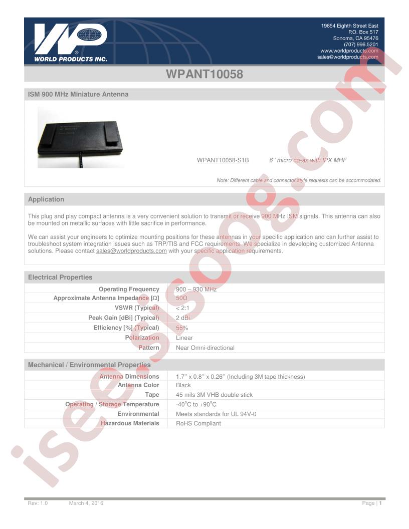 WPANT10058