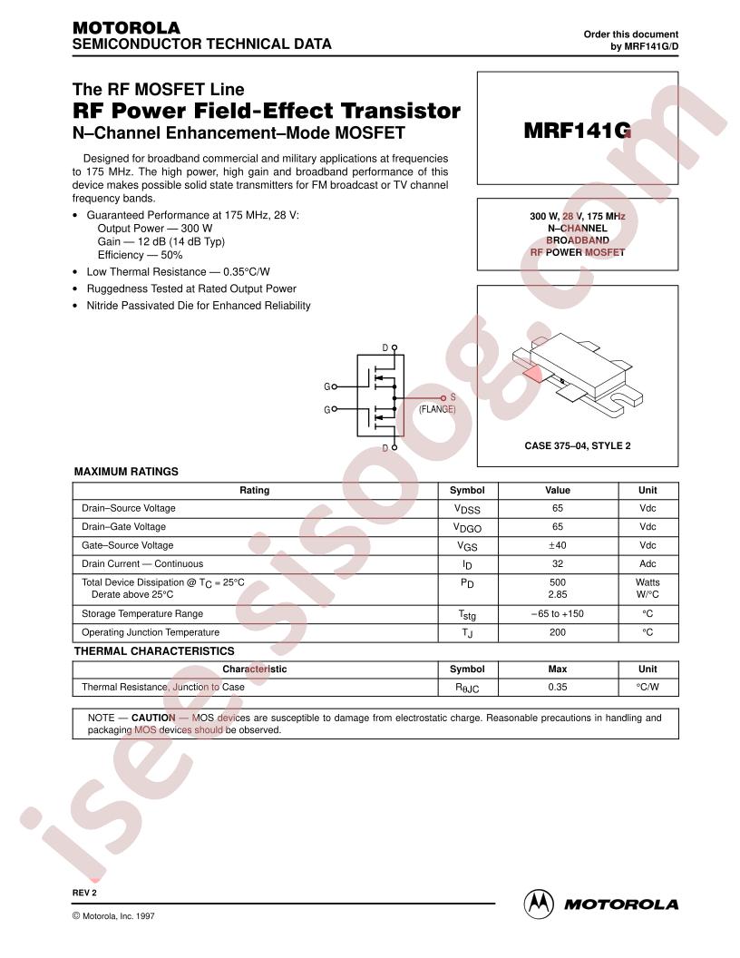 MRF141G