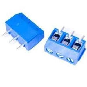 ترمینال آبی 3 پین DG301 روبردی کوتاه