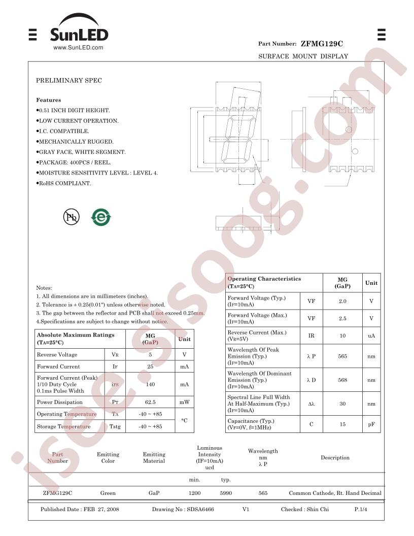 ZFMG129C