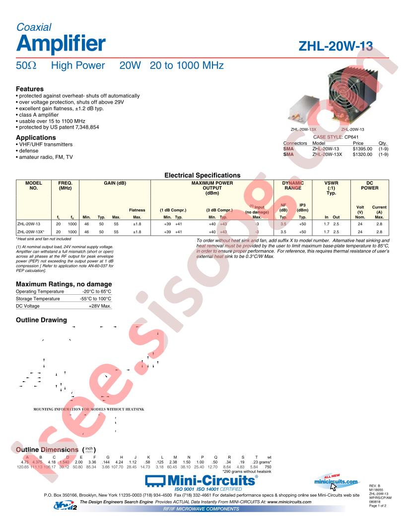 ZHL-20W-13