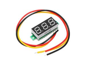 ماژول ولت متر پنلی 0 تا 100 ولت 0.28 اینچ قرمز