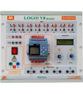 ماژول PLC LOGO!V8 دارای ورودی آنالوگ و نمایشگر LCD مهان نگار