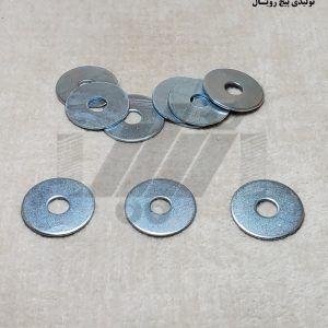 واشر تخت 1/25×25×6 سفید