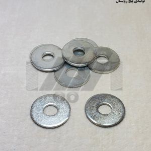 واشر تخت 1/5×25×8 سفید