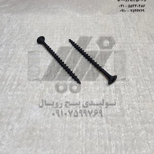 پیچ پانلی MDF ایرانی 60×4 – مشکی