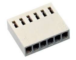 کانکتور مخابراتی 6pin مادگی