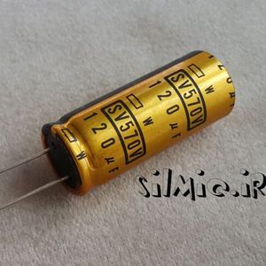 خازن های فای 120 میکرو فاراد 570 ولت NIPPON ژاپن مناسب مدارات لامپی