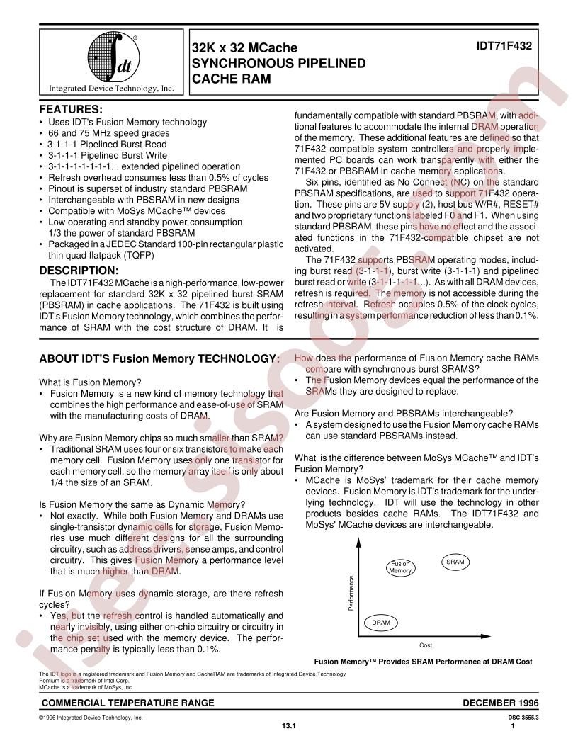IDT71F432