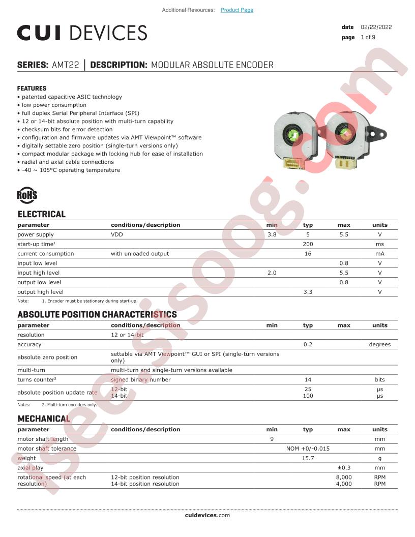 AMT222A-2000-W