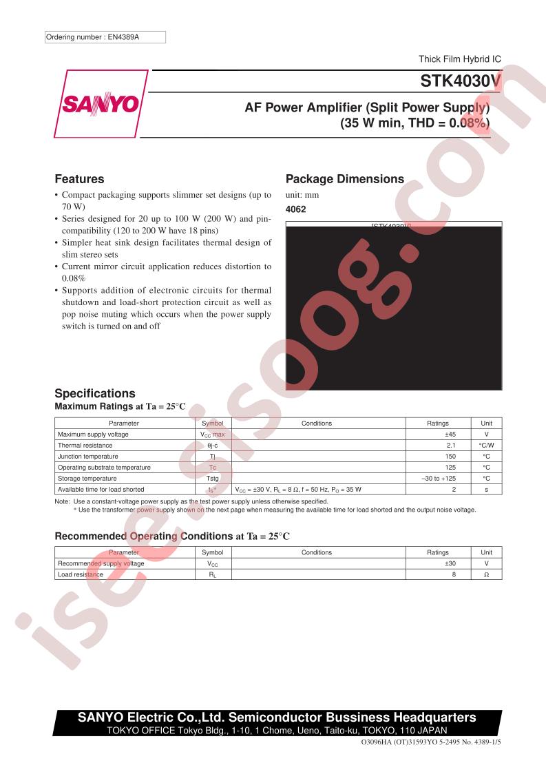 STK4030V