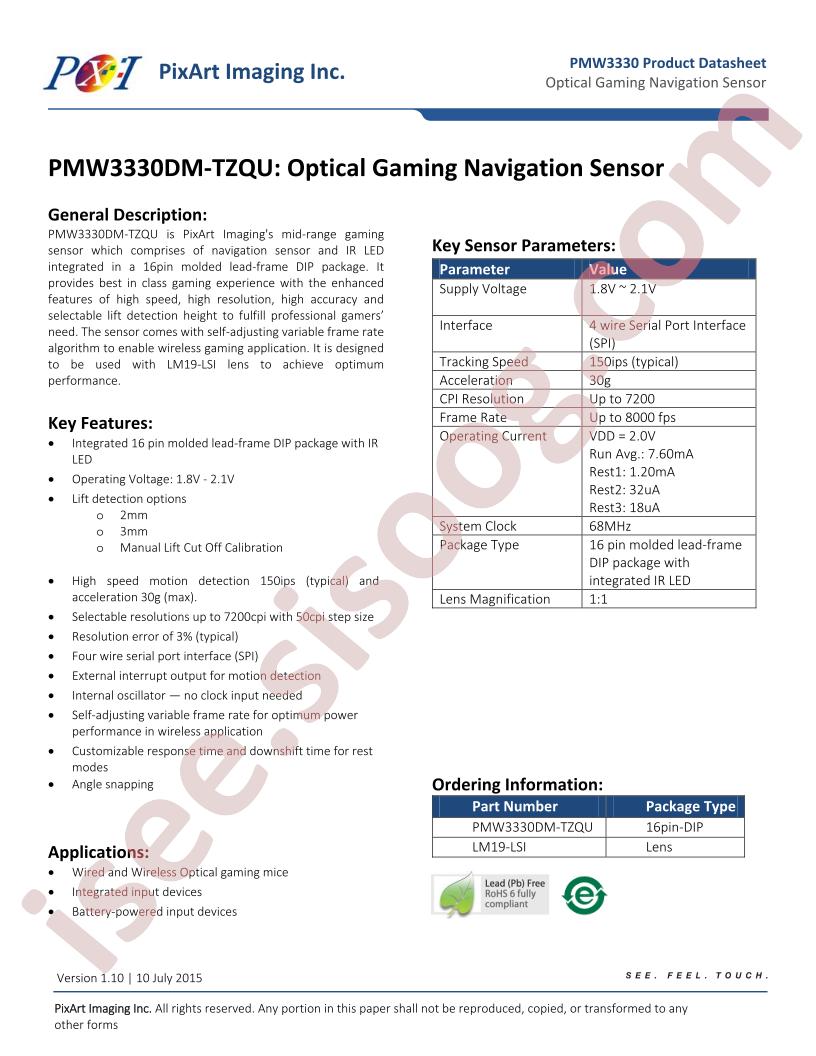 PMW3330DM-TZQU
