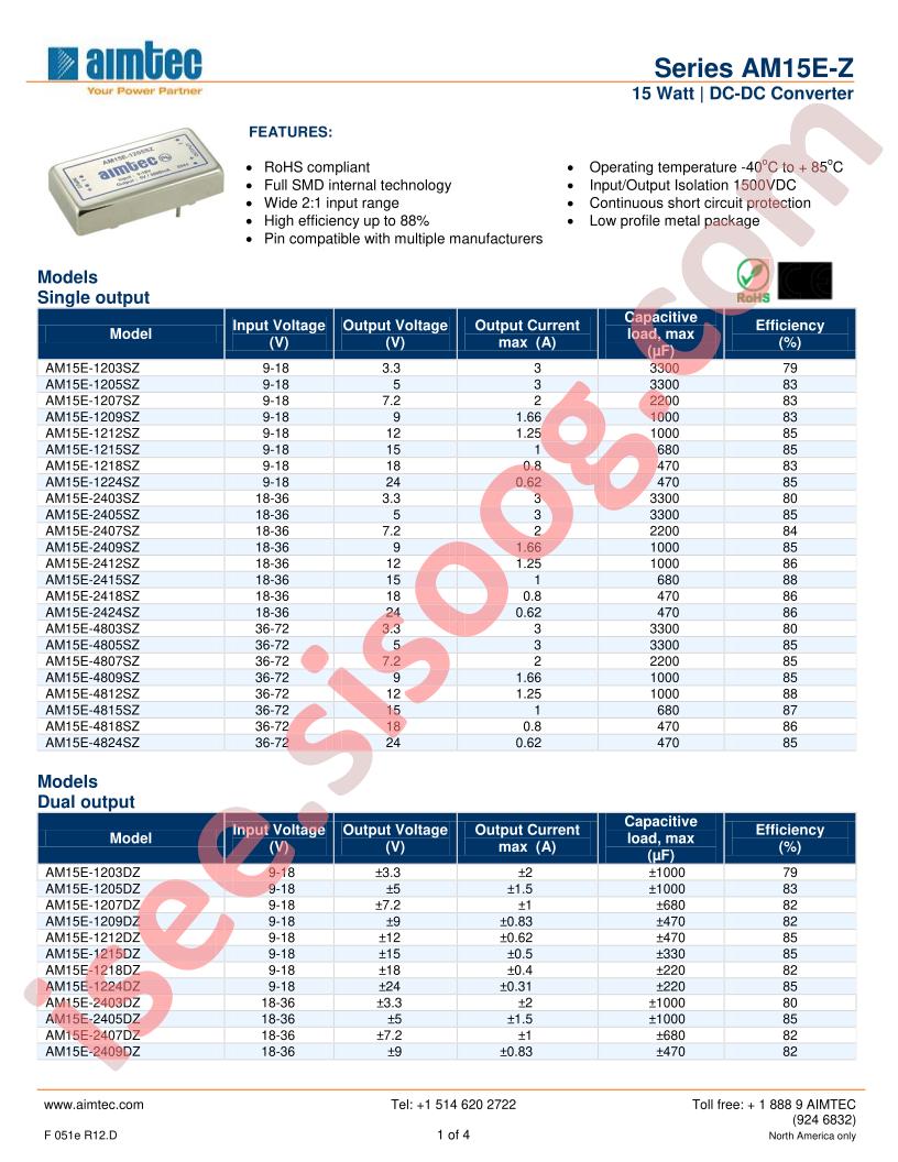 AM15E-1203DZ