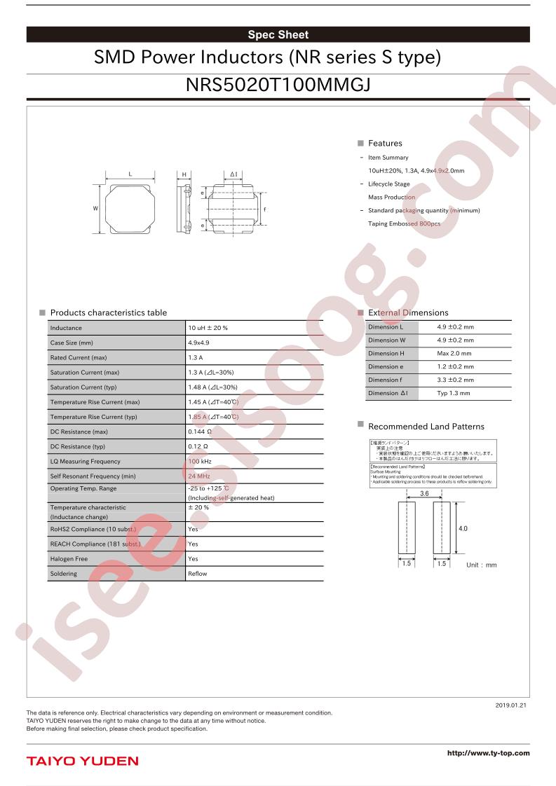 NRS5020T100MMGJ