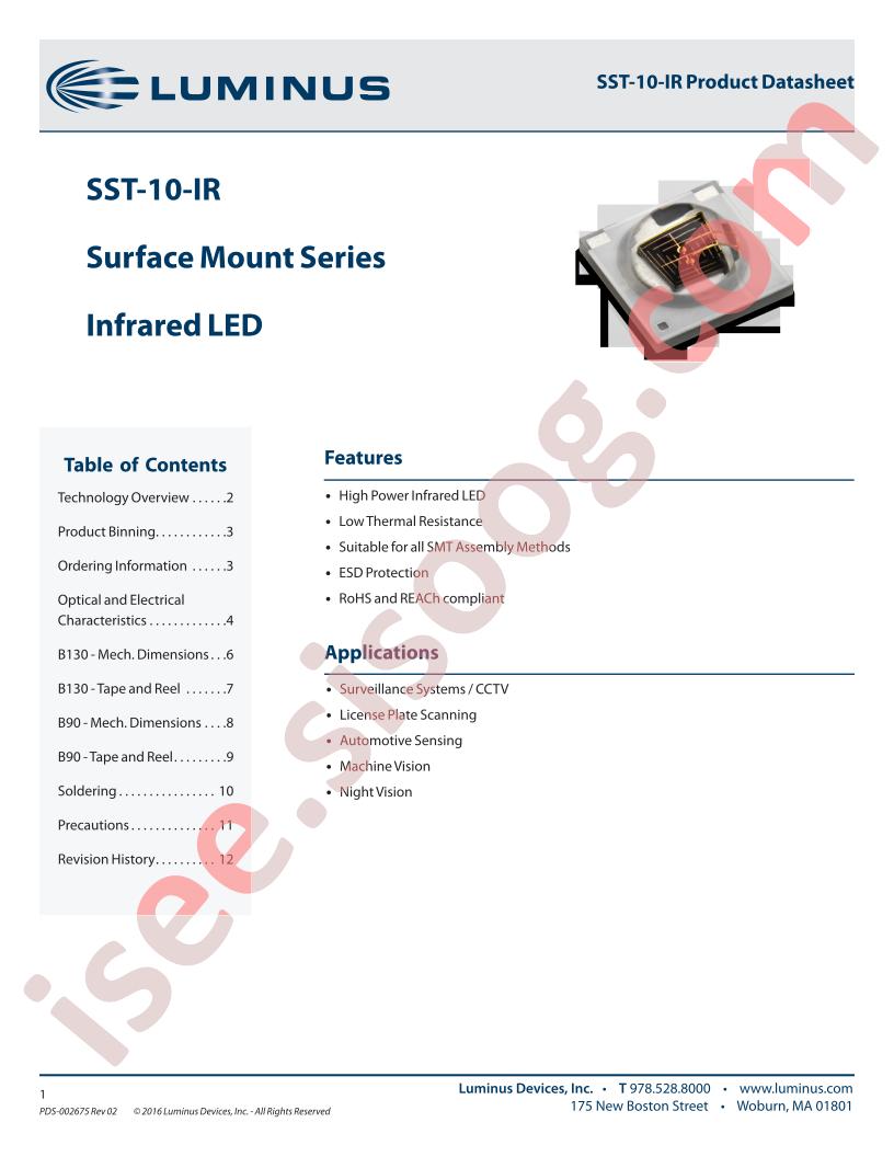 SST-10-IR-B130-K850-00