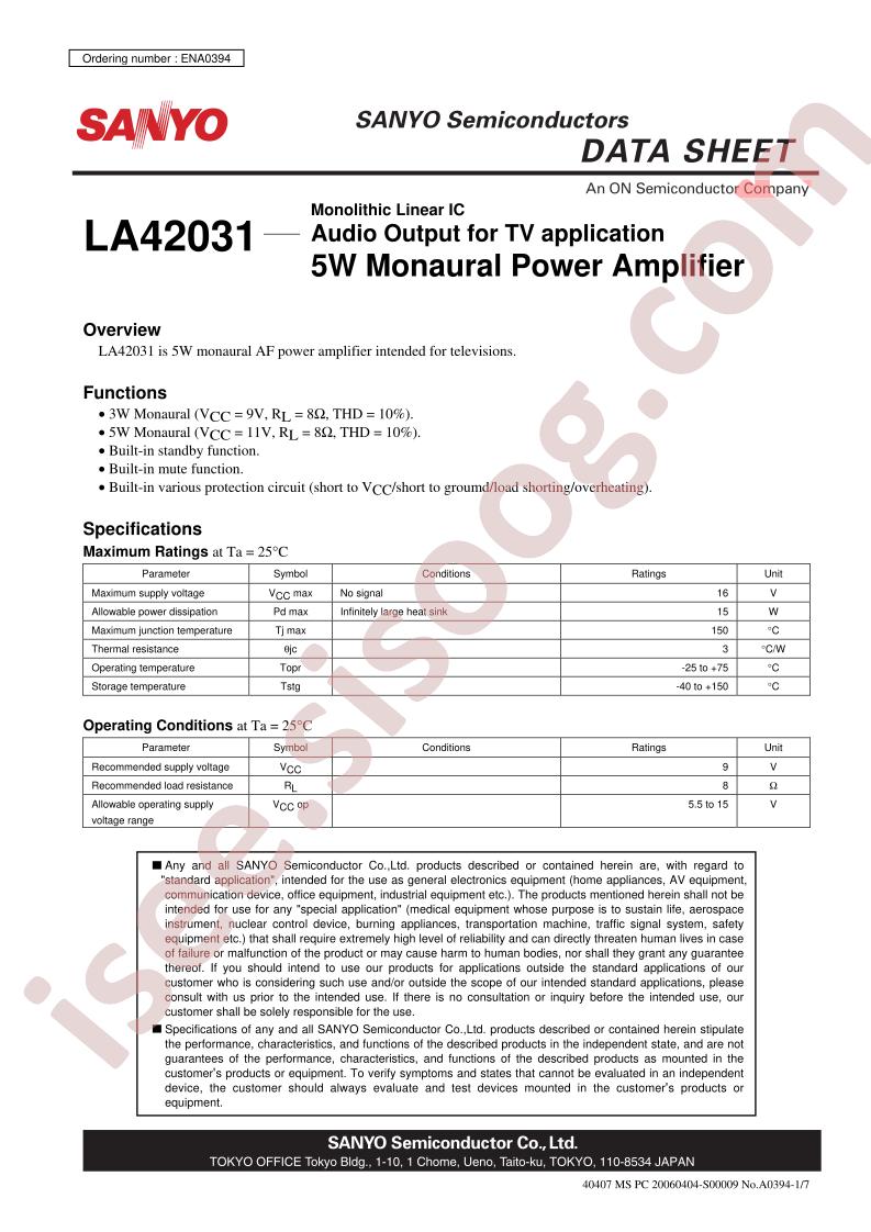 LA42031-E