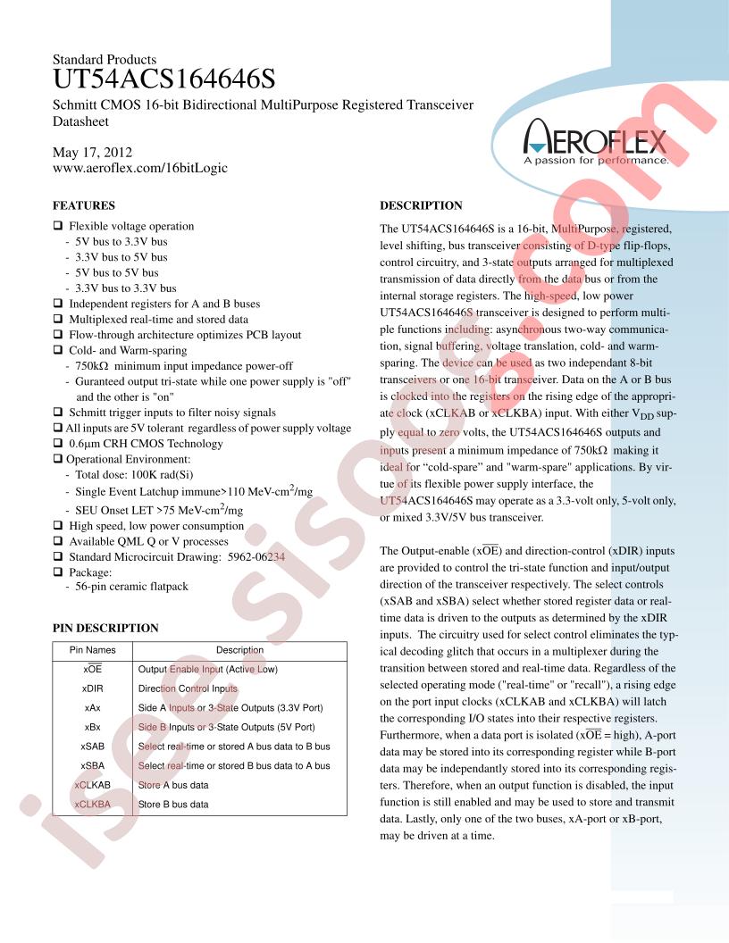 UT54ACS164646S