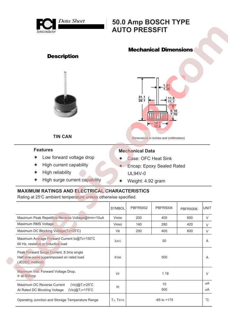 PBFR5002-5006