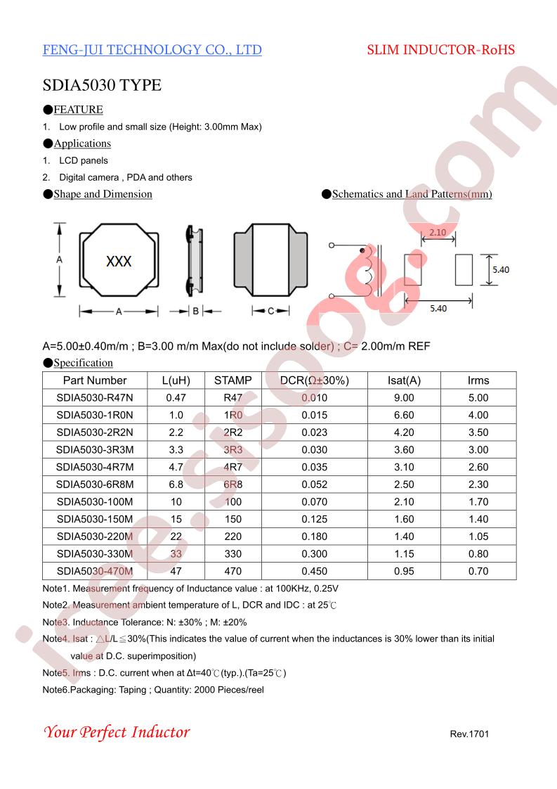 SDIA5030