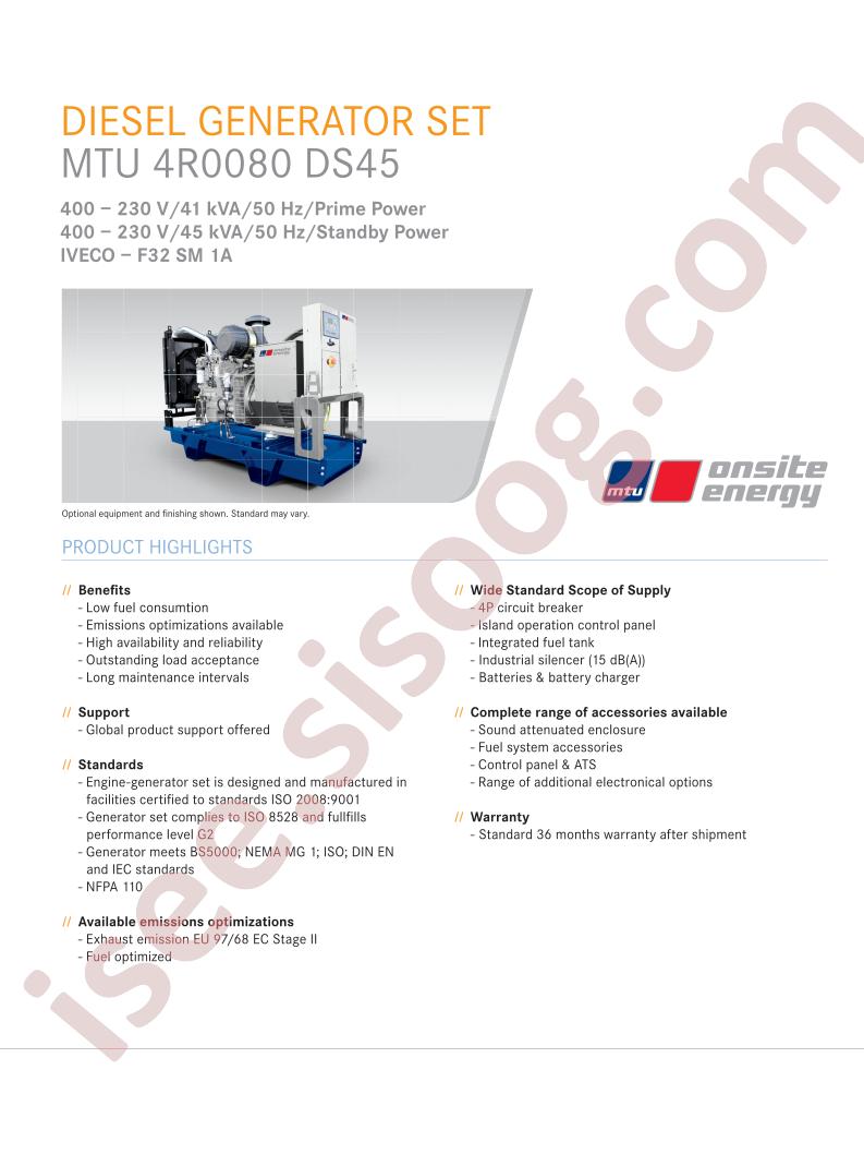 MTU4R0080DS45