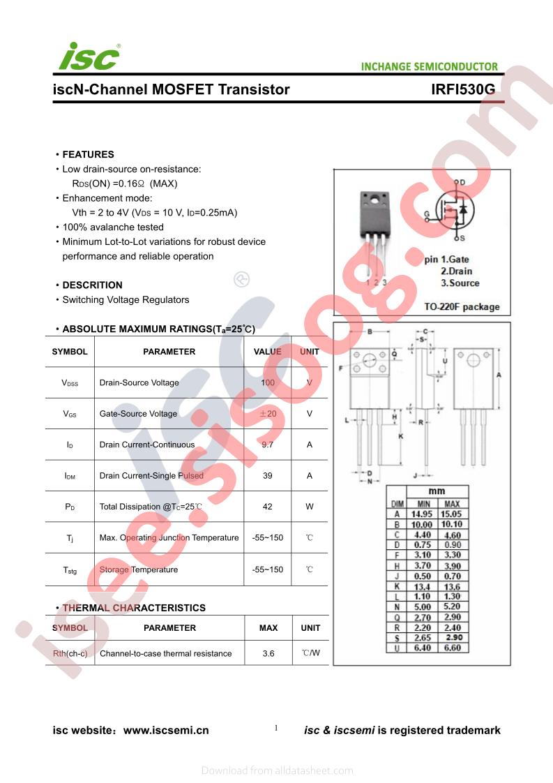 IRFI530G