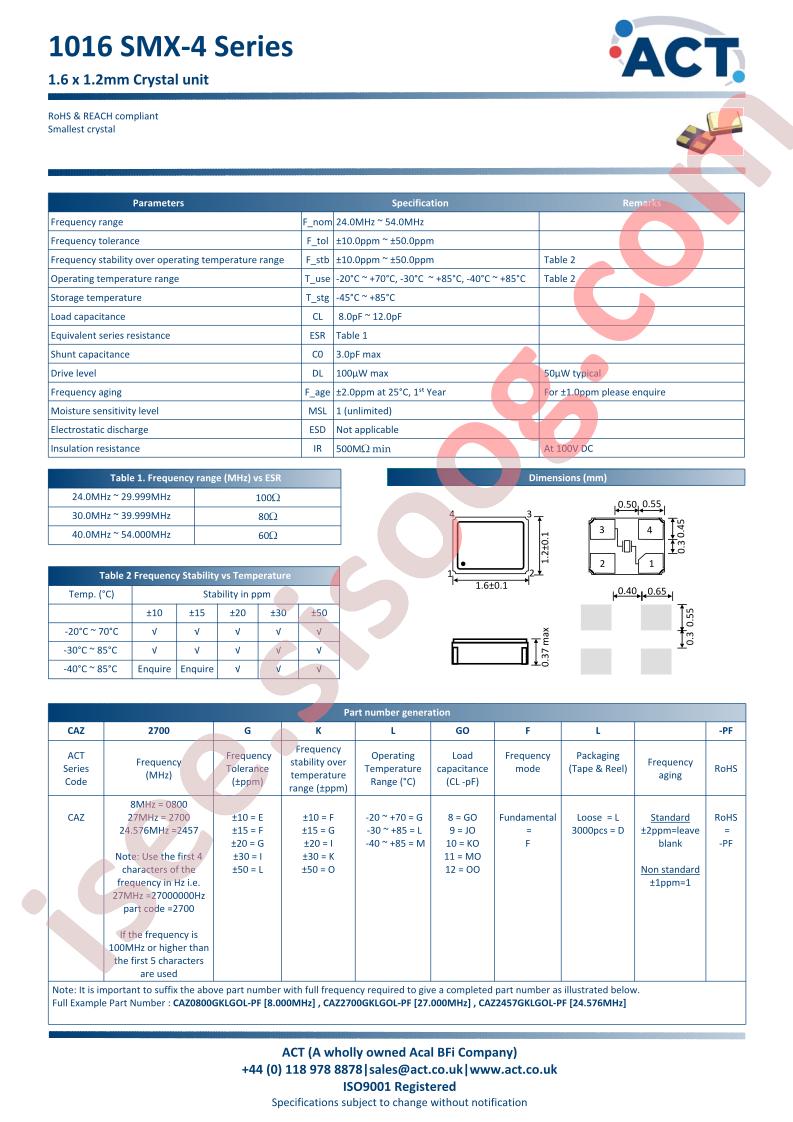 CAZ2700EFGKOFD-PF