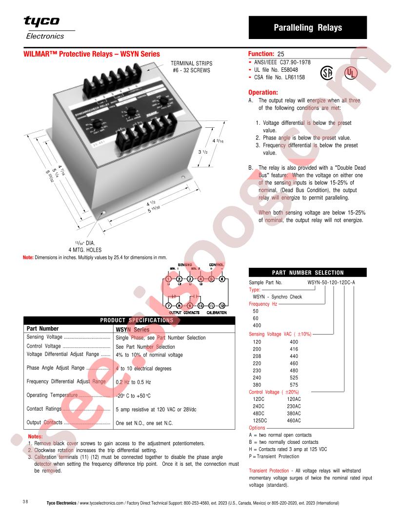 WSYN-50-120-12DC-A