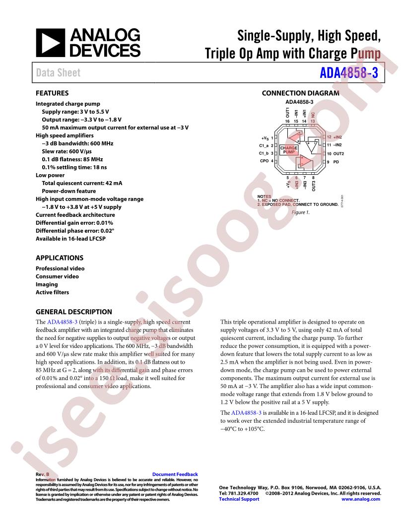 ADA4858-3ACPZ-RL