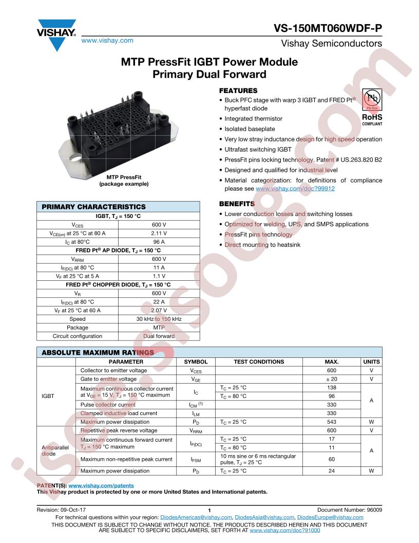 VS-150MT060WDF-P