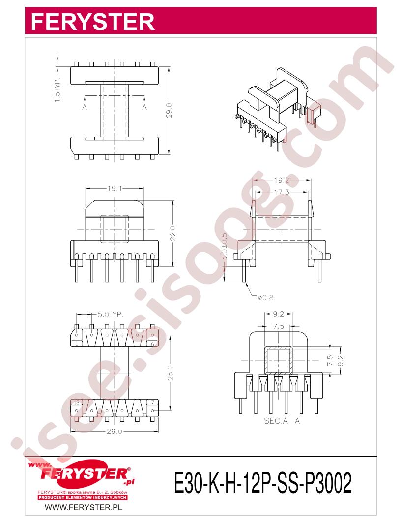 E30-K-H-12P-SS-P3002