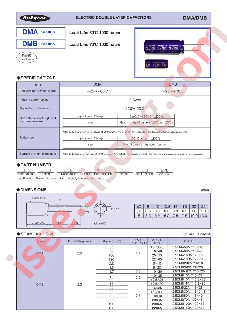 2.5DMB100M20X55