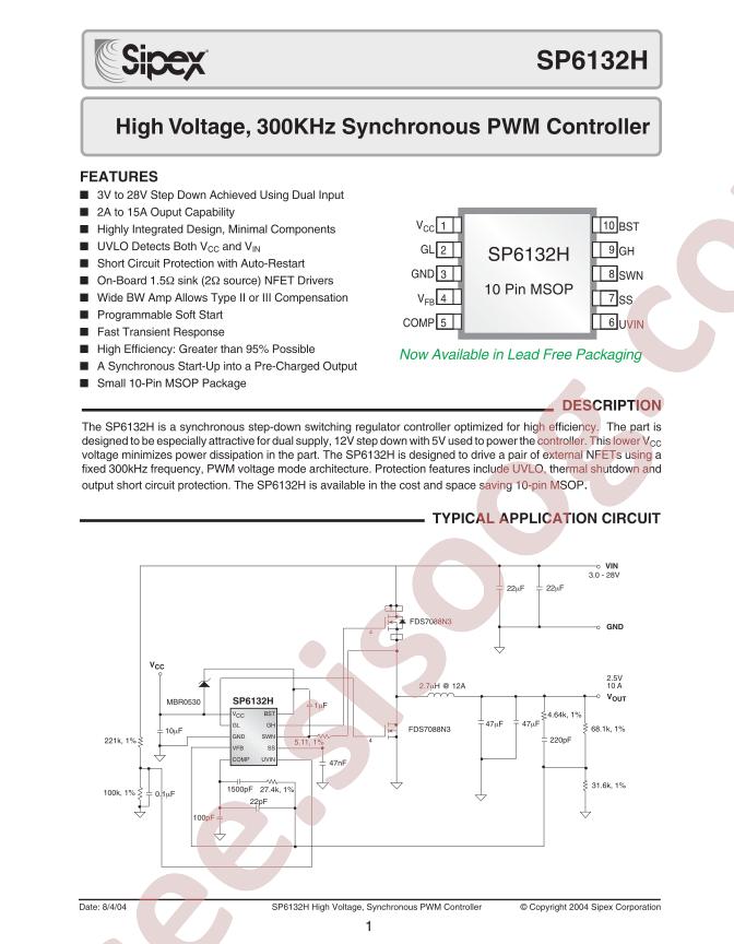 SP6132H